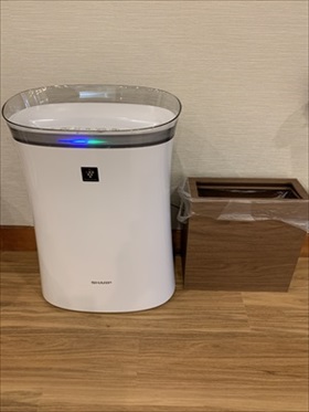 空気清浄機増設